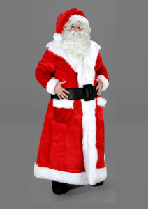 Weihnachtsmann Kostüm Maskottchen Lauffigur 198j Promotion günstig kaufen Walking Act