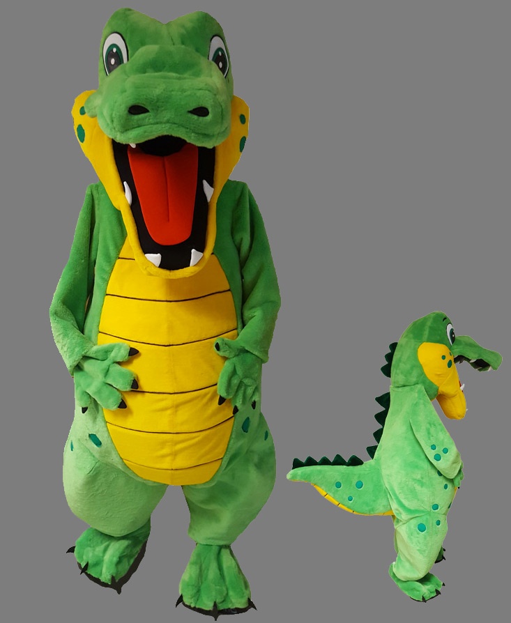 Krokodil Kostüm Maskottchen 268c Werbefigur Promotion Show günstig kaufen